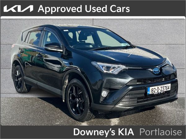 Toyota RAV4 SUV, Petrol Hybrid, 2018, Black