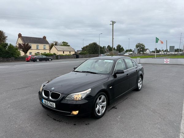 BMW 5-Series Saloon, Diesel, 2009, Black