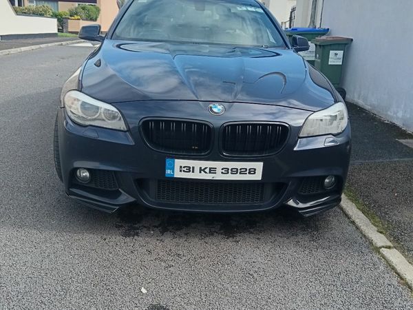 BMW 5-Series Saloon, Diesel, 2013, Blue