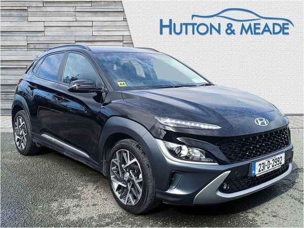 Hyundai KONA SUV, Petrol Hybrid, 2023, Black