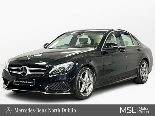 Mercedes-Benz C-Class Saloon, Petrol, 2018, Black