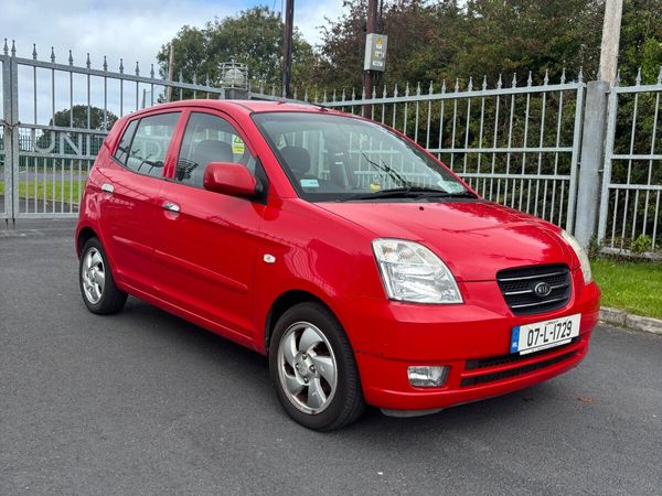 Kia Picanto Hatchback, Petrol, 2007, Red