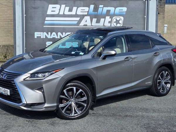 Lexus RX SUV, Petrol Hybrid, 2017, Silver