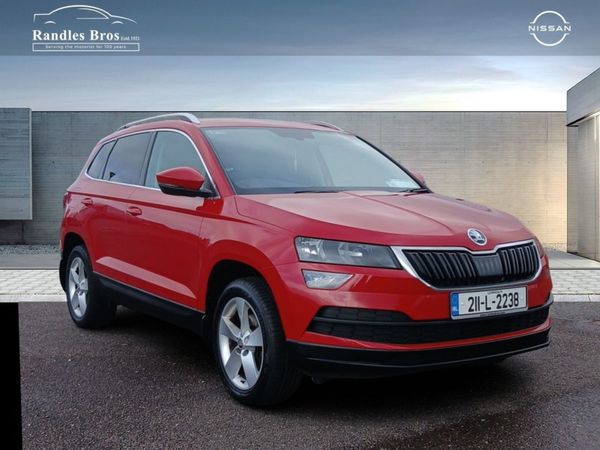 Skoda Karoq Estate, Diesel, 2021, Red