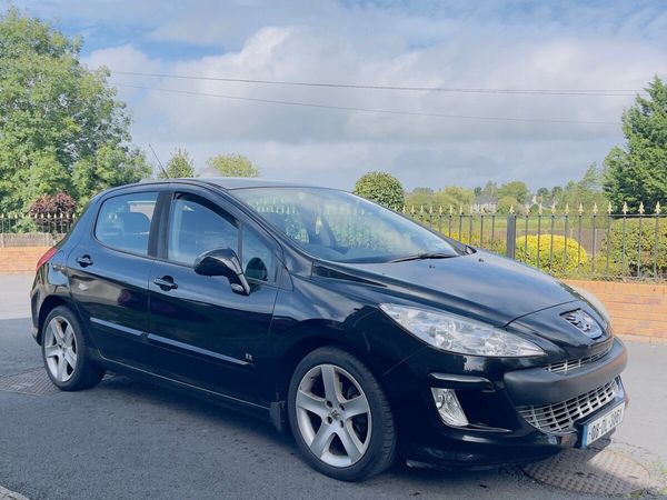 Peugeot 308 Hatchback, Petrol, 2008, Black