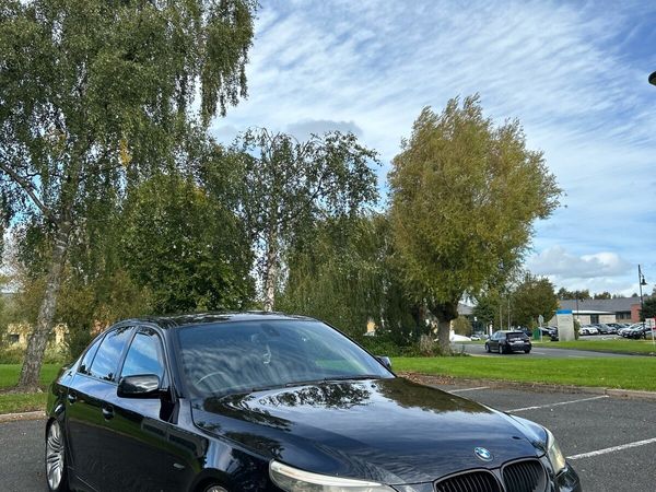 BMW 5-Series Saloon, Diesel, 2008, Black