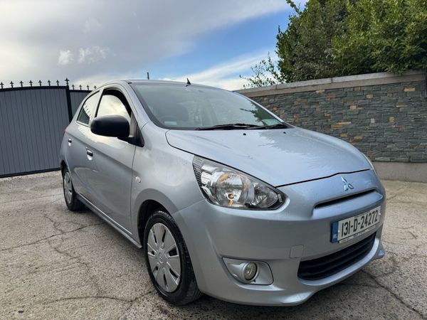 Mitsubishi Space Star Hatchback, Petrol, 2013, Silver