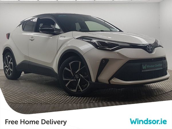 Toyota C-HR SUV, Petrol Hybrid, 2020, White
