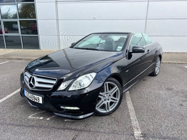 Mercedes-Benz E-Class Convertible, Diesel, 2012, Black