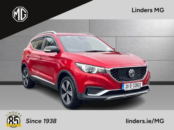 MG ZS Hatchback, Electric, 2021, Red