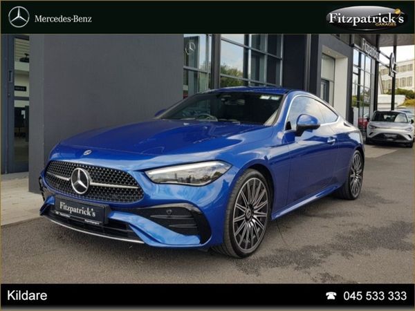 Mercedes-Benz CLE Coupe, Diesel Hybrid, 2025, Blue