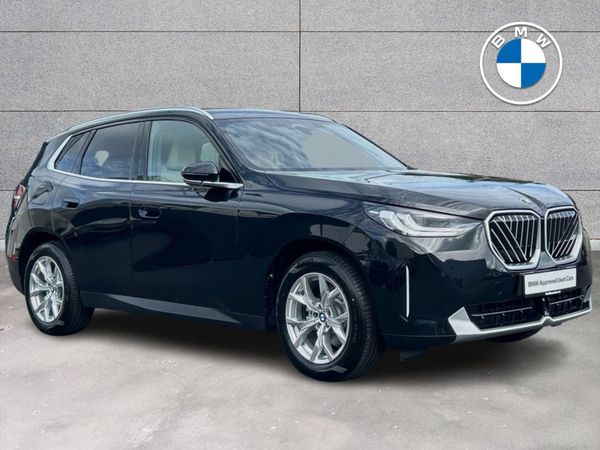 BMW X3 SUV, Diesel Hybrid, 2025, Black