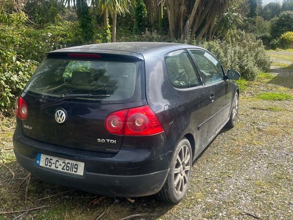 Volkswagen Golf Hatchback, Diesel, 2005, Black