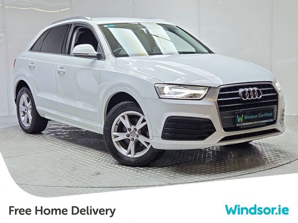 Audi Q3 Crossover, Petrol, 2017, White