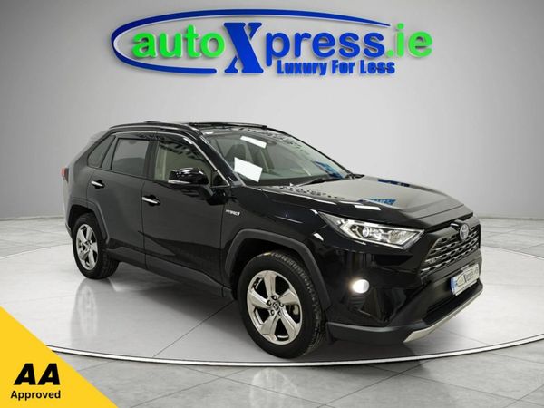 Toyota RAV4 SUV, Petrol Hybrid, 2020, Black