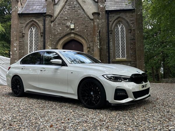 BMW 3-Series Saloon, Diesel Hybrid, 2021, White