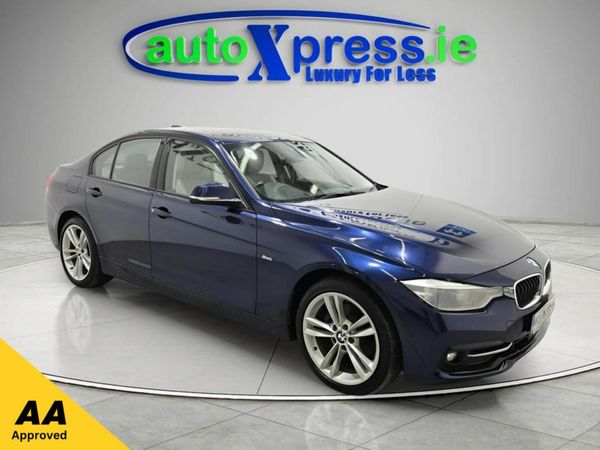 BMW 3-Series Saloon, Petrol, 2016, Blue