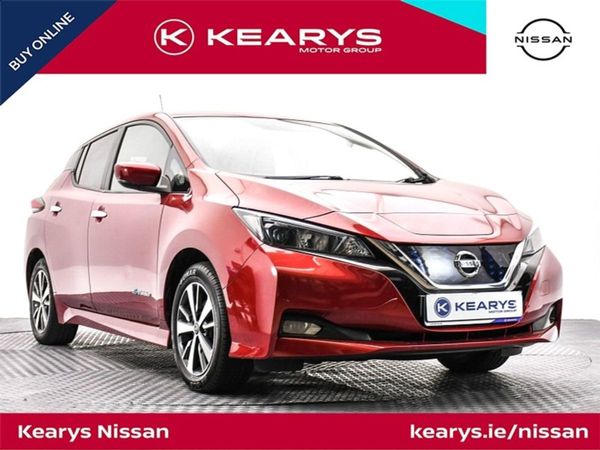 Nissan Leaf Hatchback, Electric, 2020, Red