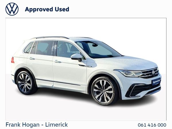 Volkswagen Tiguan SUV, Diesel, 2022, White