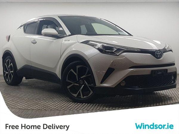 Toyota C-HR SUV, Petrol Hybrid, 2018, White