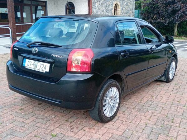 Toyota Corolla Hatchback, Petrol, 2007, Black