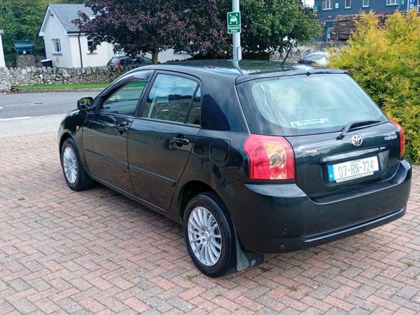 Toyota Corolla Hatchback, Petrol, 2007, Black