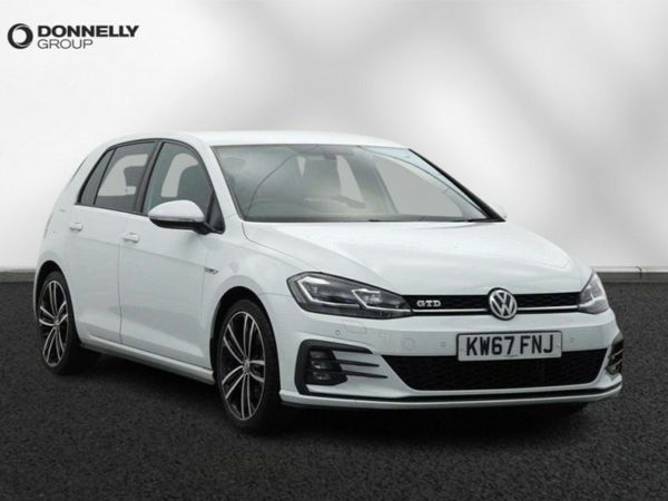 Volkswagen Golf Hatchback, Diesel, 2018, White