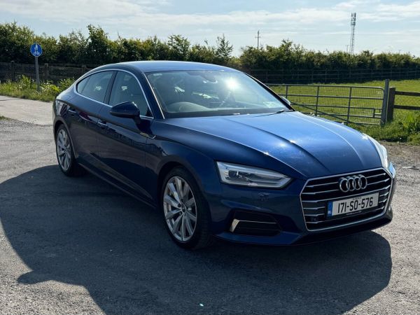 Audi A5 Hatchback, Diesel, 2017, Blue