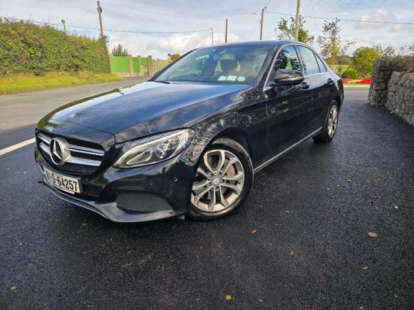 Mercedes-Benz C-Class Saloon, Petrol Plug-in Hybrid, 2016, Black