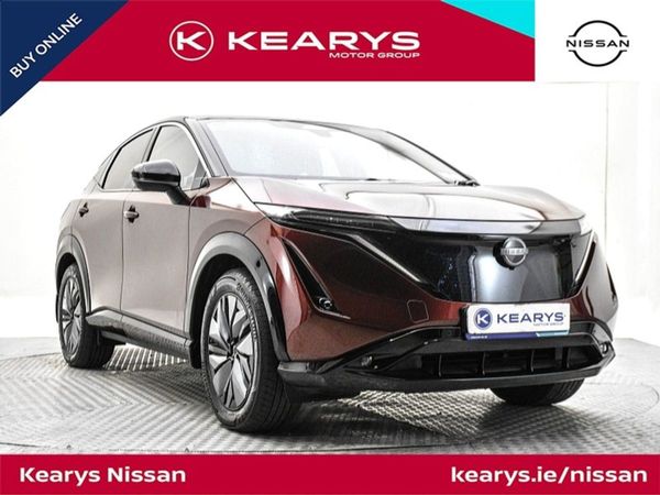 Nissan Ariya SUV, Electric, 2022, Burgundy