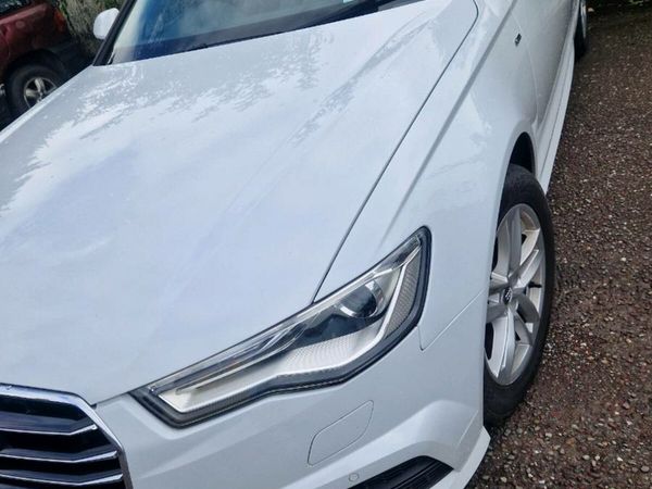Audi A6 Saloon, Diesel, 2017, White
