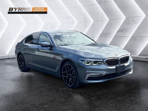 BMW 5-Series Saloon, Petrol Plug-in Hybrid, 2018, Grey