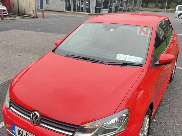 Volkswagen Polo Hatchback, Petrol, 2016, Red