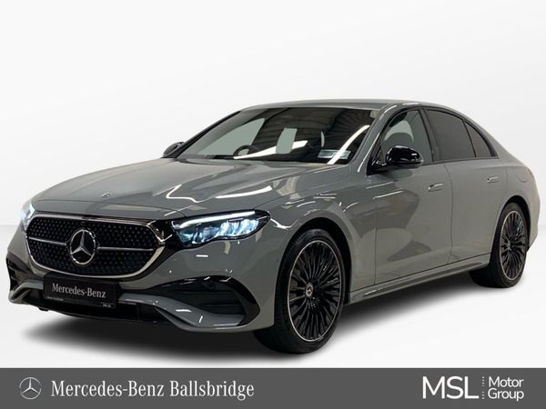 Mercedes-Benz E-Class Saloon, Petrol Plug-in Hybrid, 2025, Grey