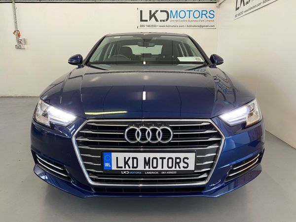 Audi A4 Saloon, Diesel, 2018, Blue