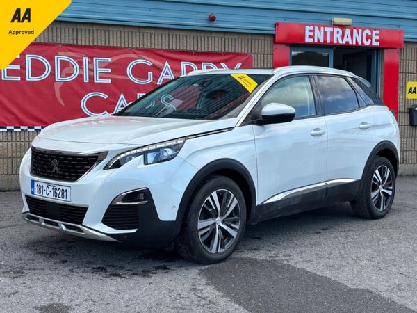 Peugeot 3008 Hatchback, Petrol, 2018, White