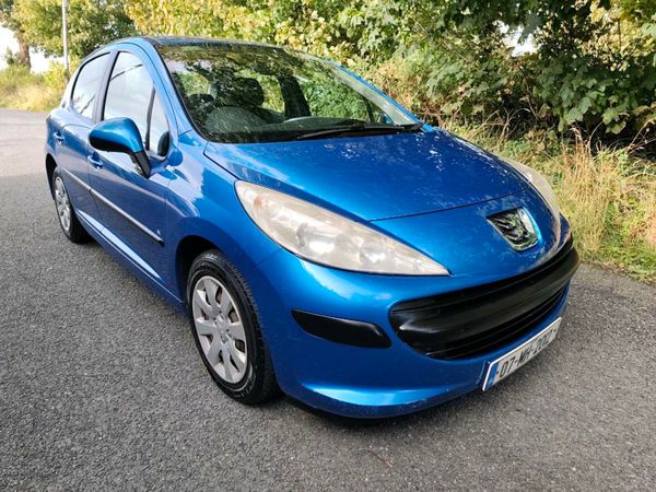 Peugeot 207 Hatchback, Petrol, 2007, Blue