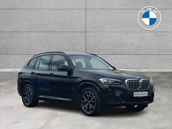 BMW X3 SUV, Petrol Plug-in Hybrid, 2024, Black