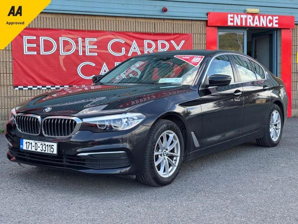BMW 5-Series Saloon, Diesel, 2017, Black