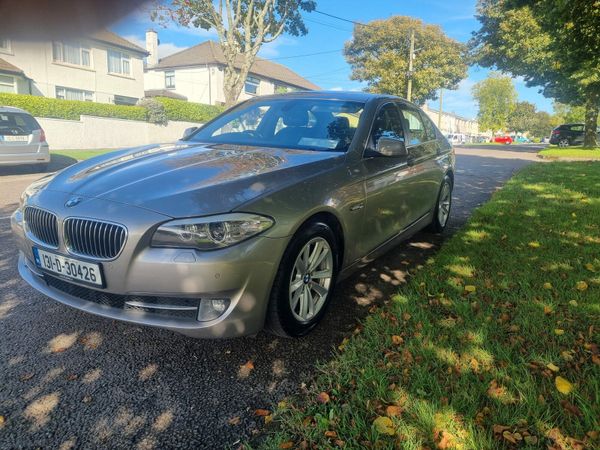 BMW 5-Series Saloon, Diesel, 2013, Silver