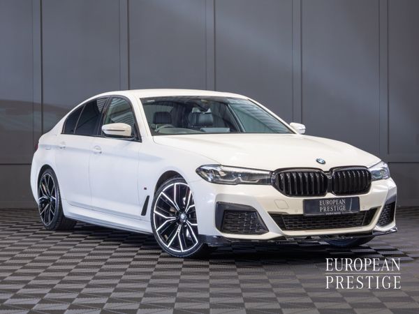 BMW 5-Series Saloon, Diesel, 2022, White
