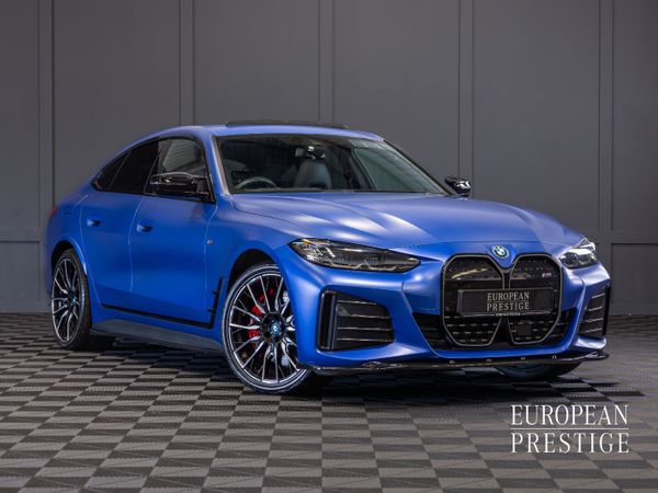 BMW i4 Saloon, Electric, 2023, Blue