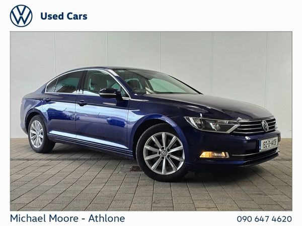 Volkswagen Passat Saloon, Diesel, 2019, Blue