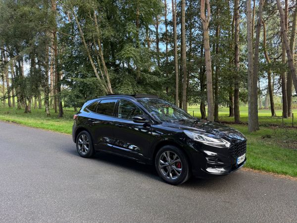 Ford Kuga SUV, Petrol Plug-in Hybrid, 2021, Black