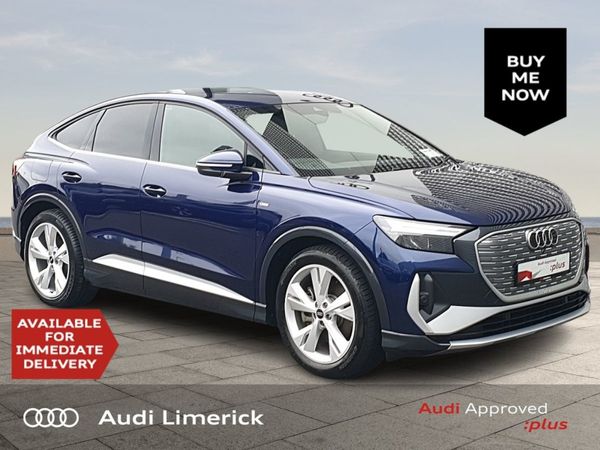 Audi Q4 e-tron SUV, Electric, 2024, Blue
