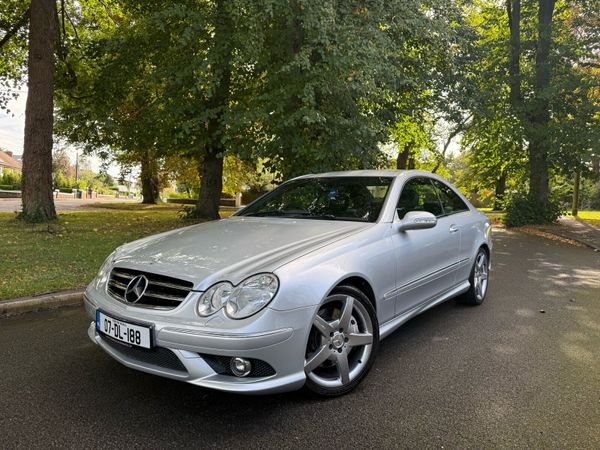 Mercedes-Benz CLK Coupe, Petrol, 2007, Silver
