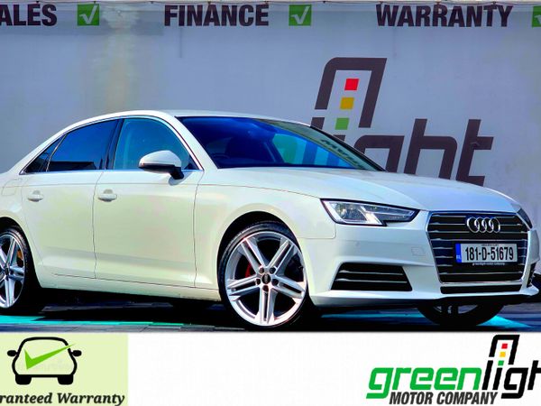 Audi A4 Saloon, Petrol, 2018, White