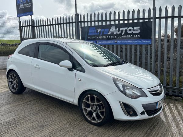 Vauxhall Corsa Hatchback, Petrol, 2014, White