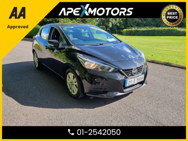 Nissan Micra Hatchback, Petrol, 2021, Black