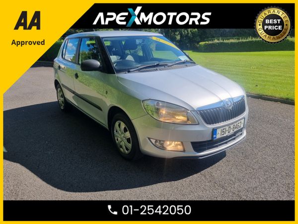 Skoda Fabia Hatchback, Petrol, 2015, Silver